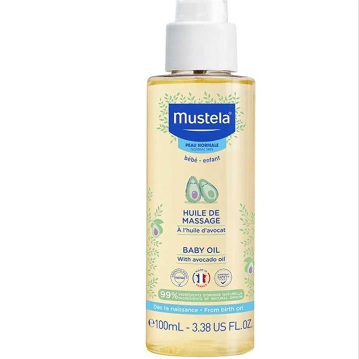 روغن ماساژ کودک Mustela حجم 100 میلی لیتر